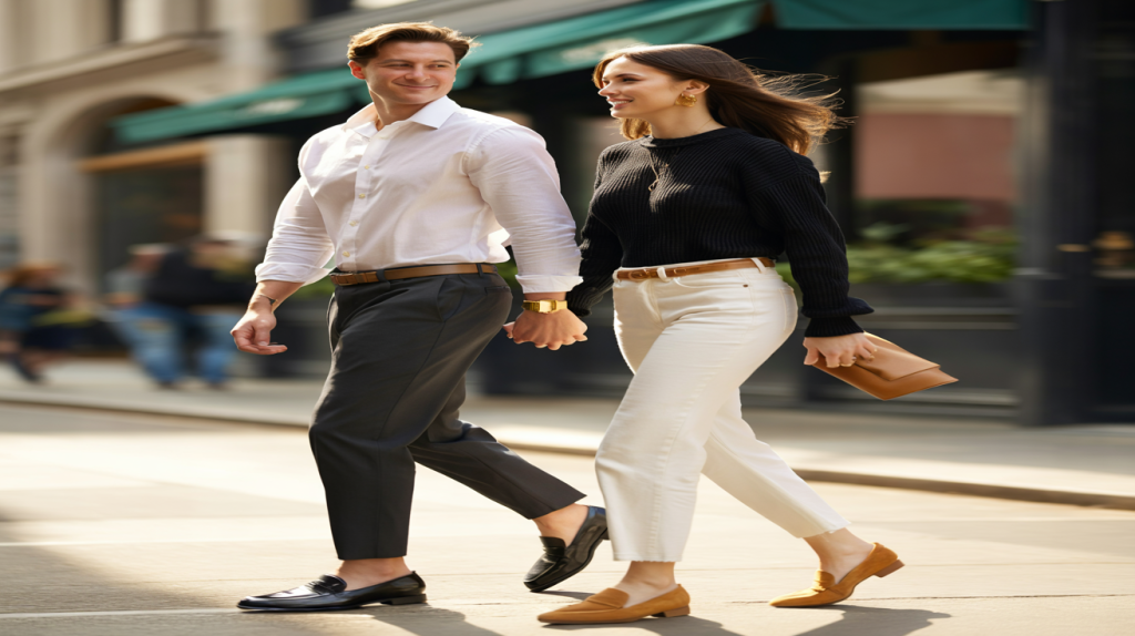 matching outfit couple