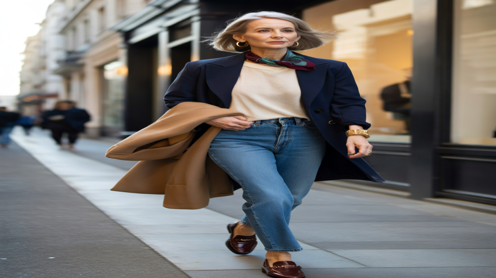 mode femme 60 ans chic