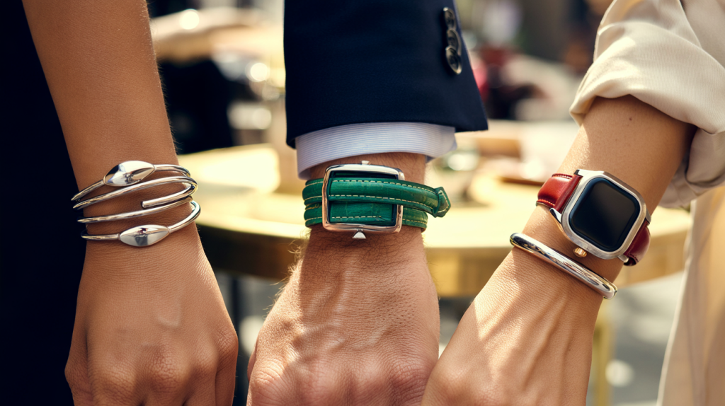 montre bracelet enroulé tendance