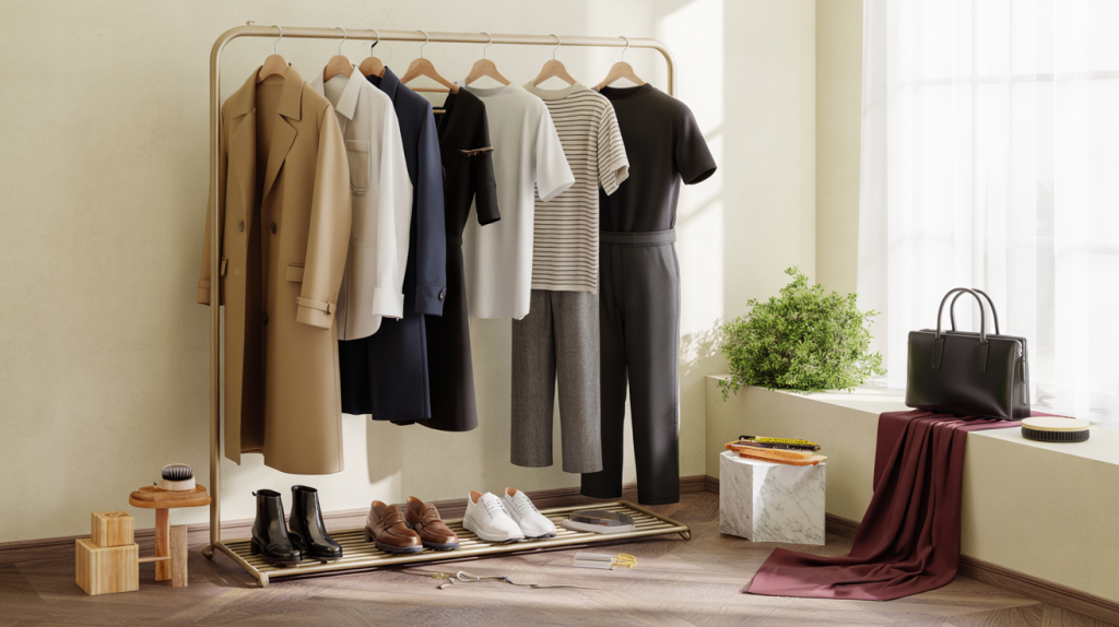 pièces intemporelles de la garde-robe