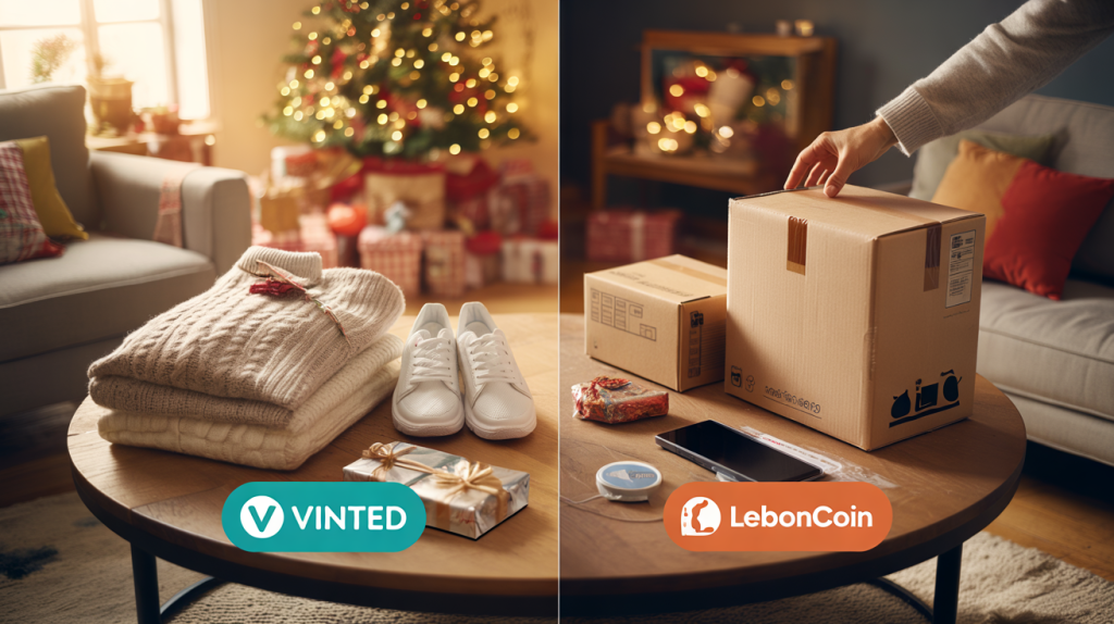 plateformes revente cadeaux Noël Vinted Le Bon Coin