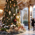 plus beaux sapins Noël hôtels Paris