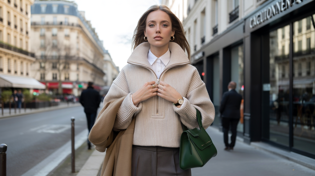 pull camionneur femme tendance