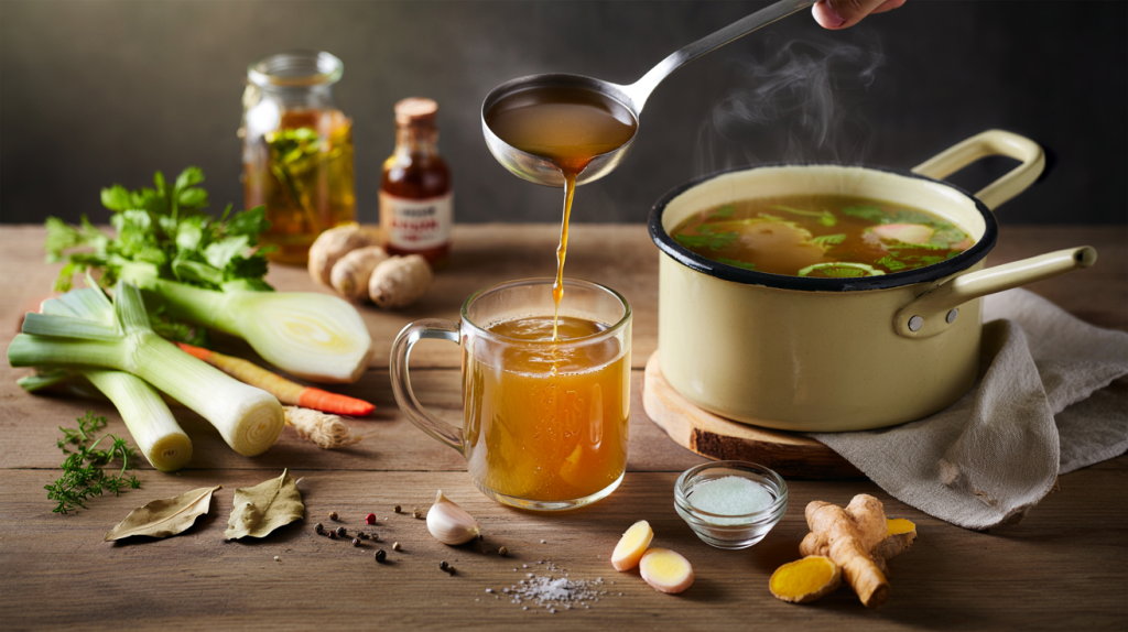 recette bouillon détox maison