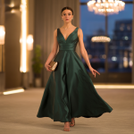 robe longue soirée élégante