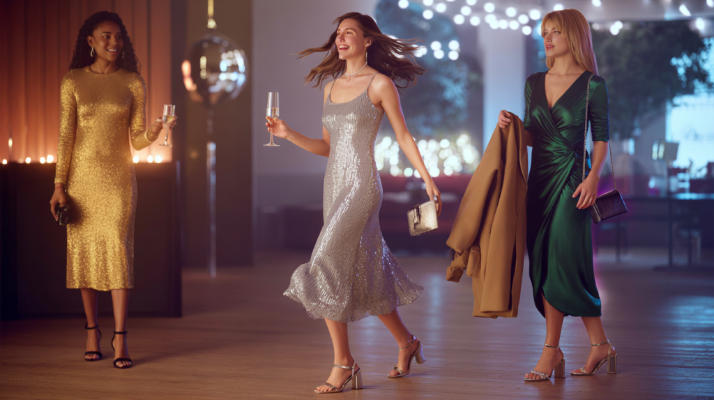 robe pailletée fêtes