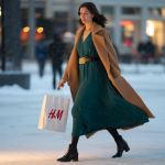 robes longues fluides H&M hiver pas chères