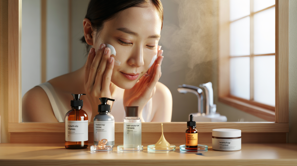 routine skincare japonaise
