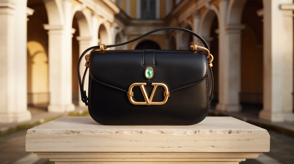 sac Valentino orné d’un bijou précieux