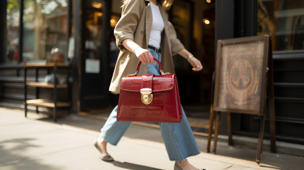 sac granny chic rétro