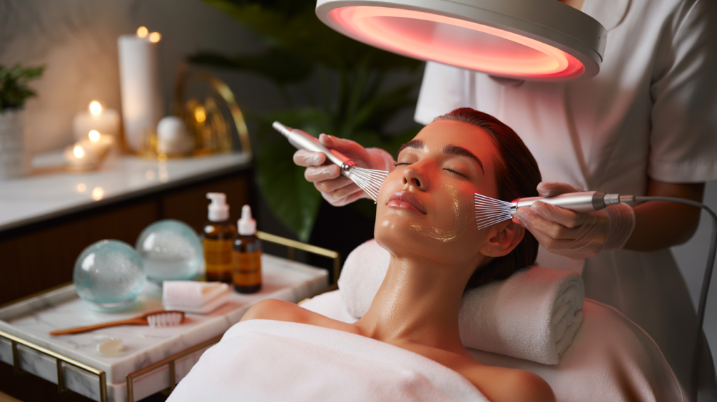 spa de luxe soin du visage