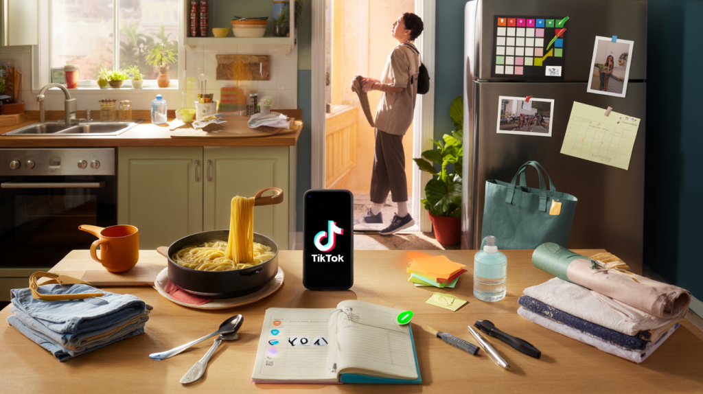 tendance TikTok having a life core