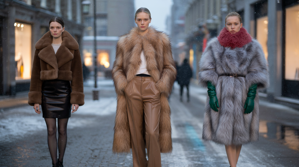 tendance fourrure automne hiver 2025