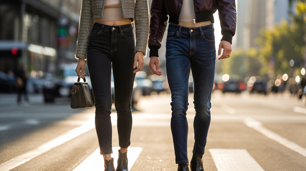 tendance jean slim années 2010