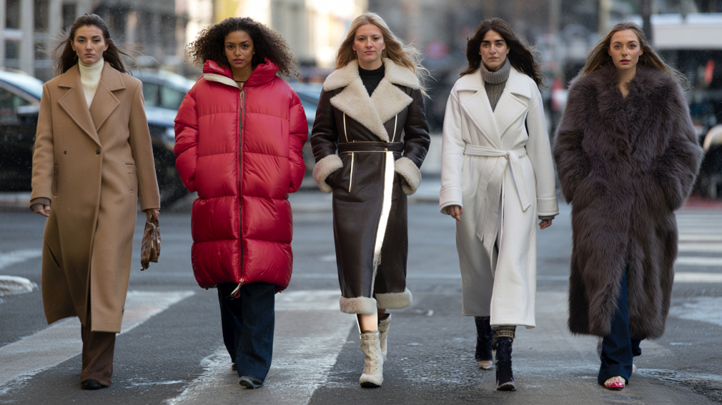 tendance manteau femme hiver