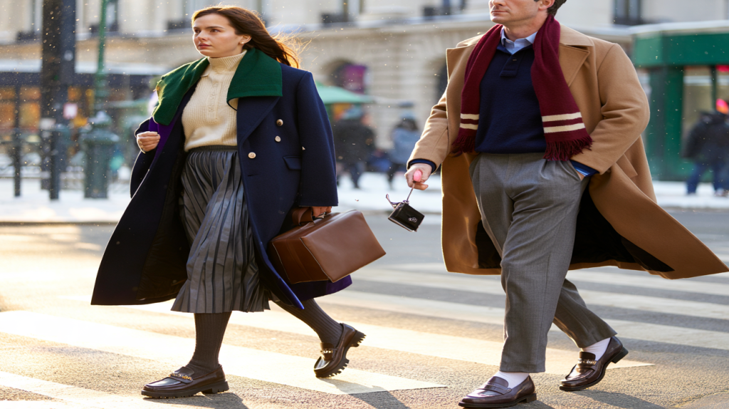 tendance preppy hiver 2025