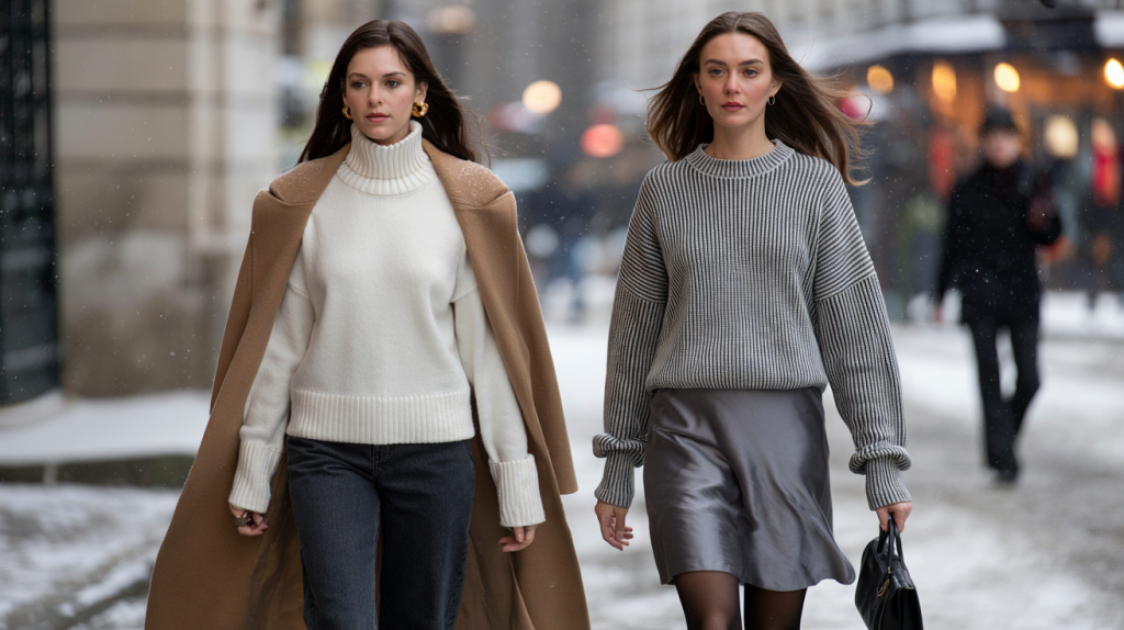 tendance pull chic hiver femme