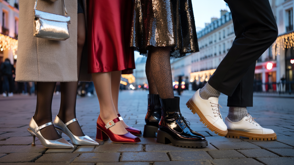 tendances chaussures Noël Paris