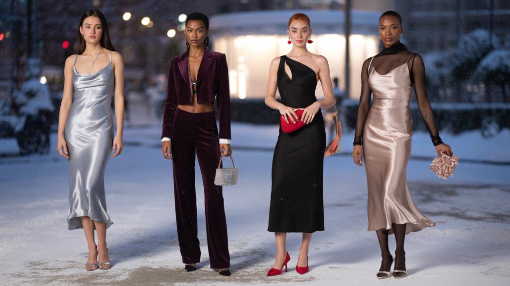 tendances looks de fête cet hiver