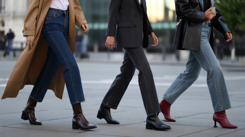 tendances mode 2026 jean et bottes