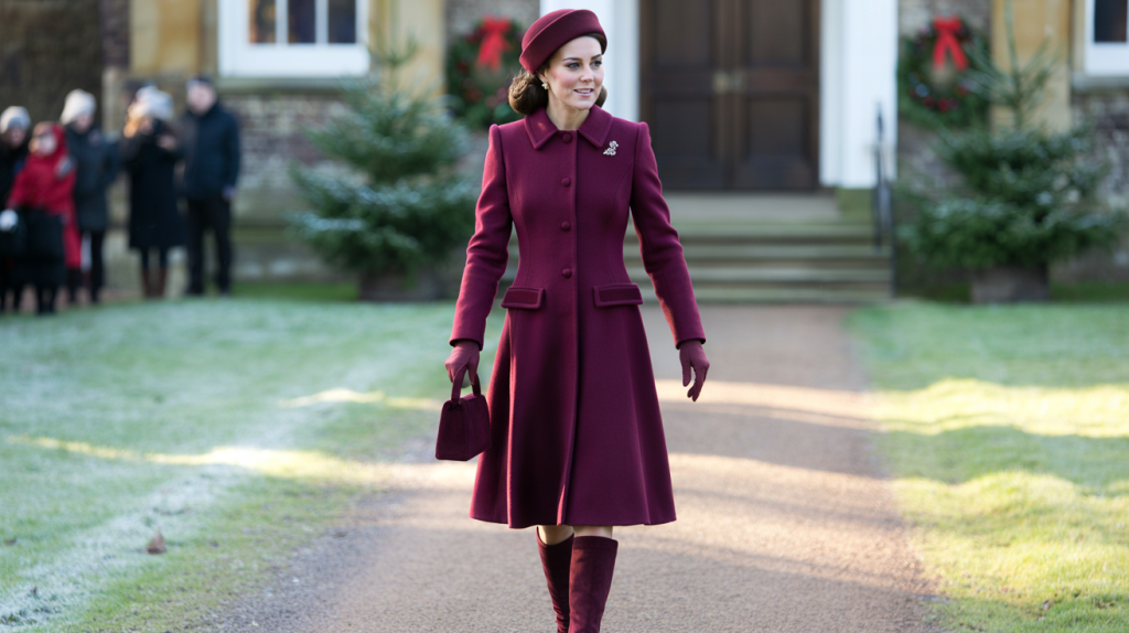 tenue de Noël Kate Middleton