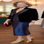 tenue de fête chic femme 50 ans