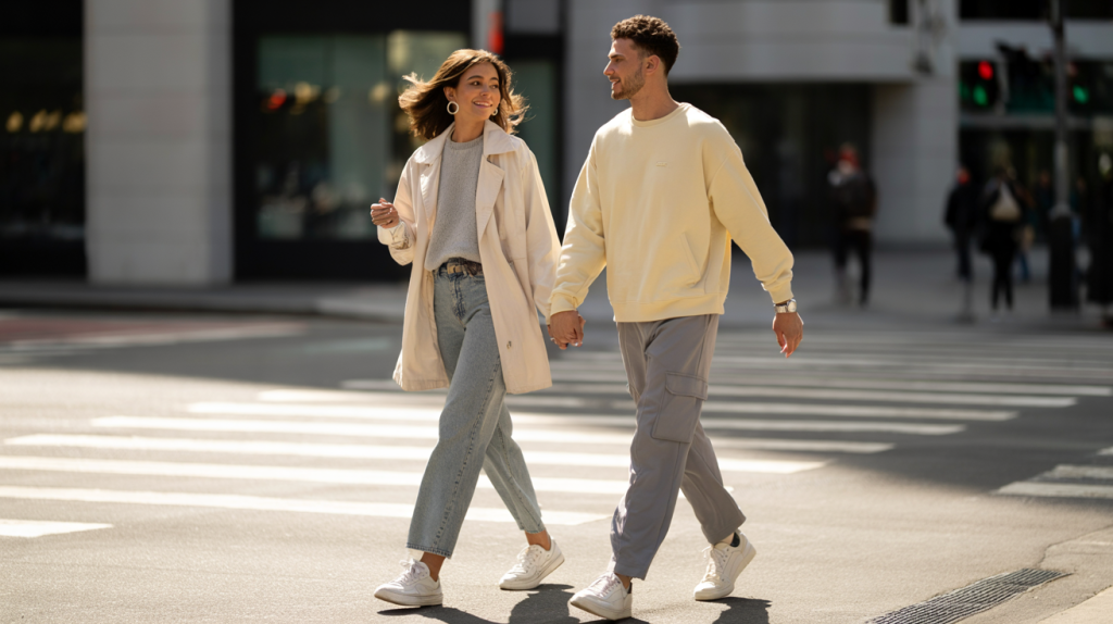 tenues assorties couple