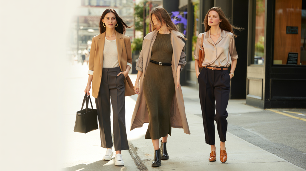 tenues confort chic femme