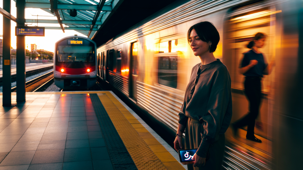 théorie de la gare TikTok amour