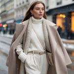 total look blanc hiver femme